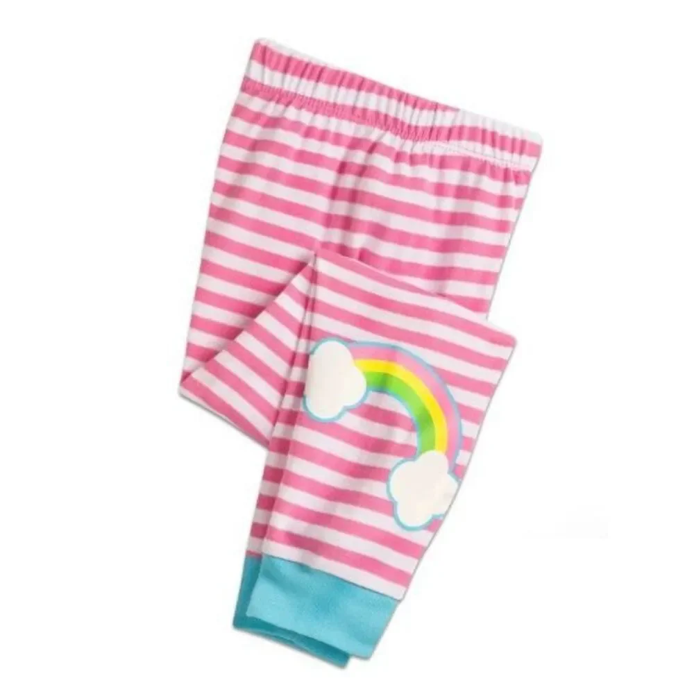 NEW Disney Store Girls Kids 8 Minnie & Mickey Mouse Kiss 2 piece Pajamas